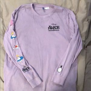 Alice in wonderland long sleeve t-shirt